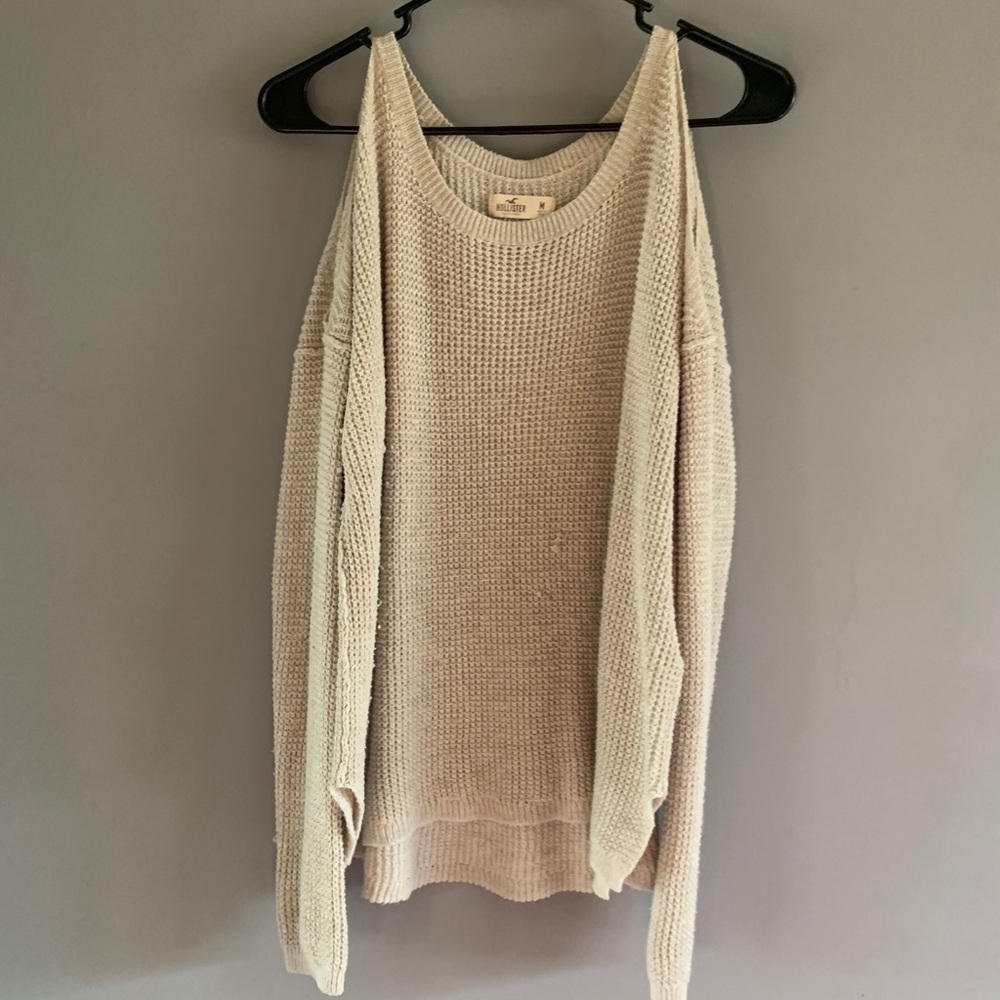off the shoulder sweater